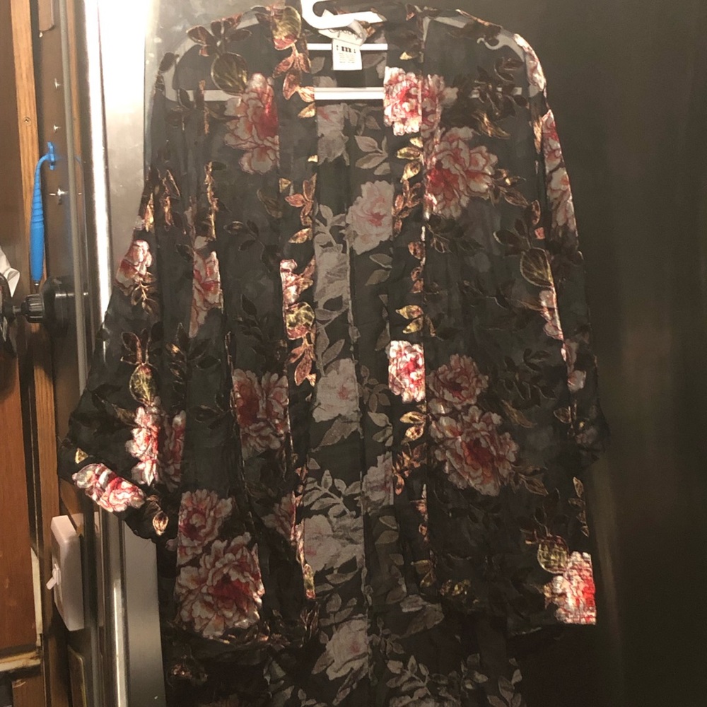 Spoon Burnt Velvet Jacket - 425 $30 or $25 w/offer